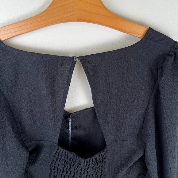 Sanctuary Open Back Peplum Blouse - Picture 5 of 7